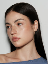 S925 Sterling Silver Moissanite Three-Stone Bar Stud Earrings